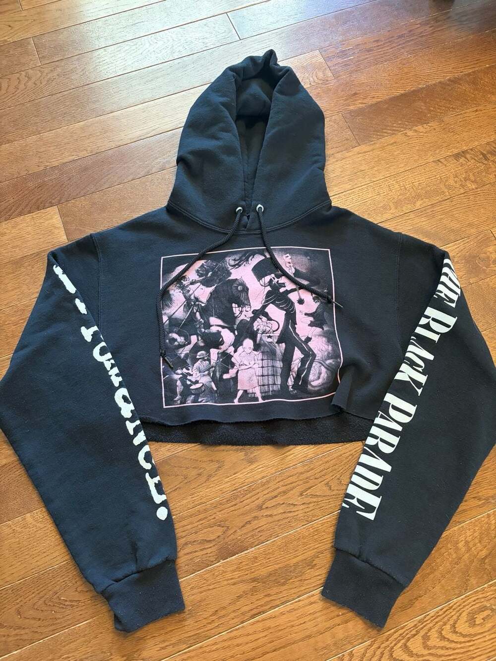 My Chemical Romance The Black Parade Crop Hoodie